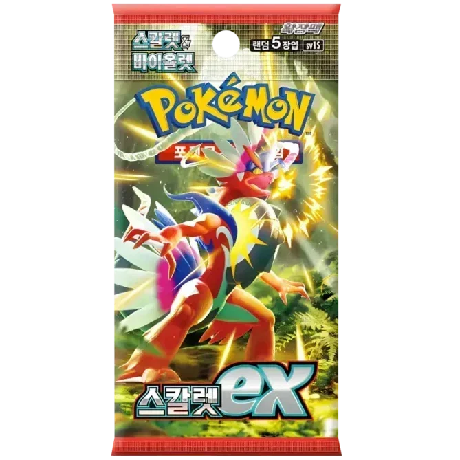 Scarlet EX Booster Box | Pokémon | Korean