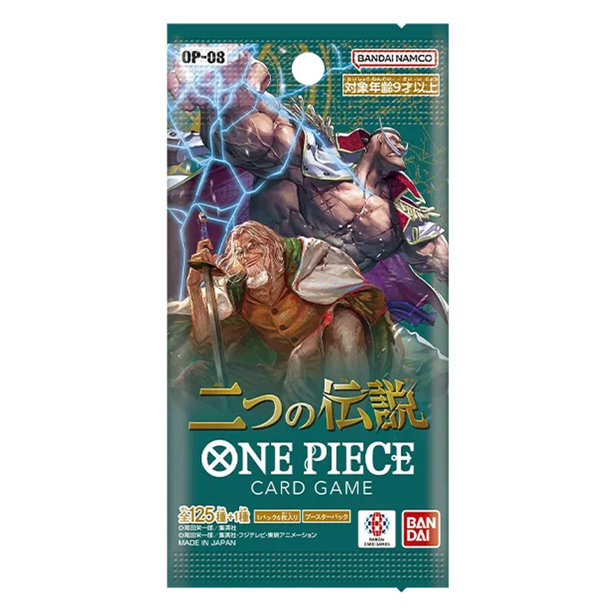 OP-08 Booster Box Two Legends – One Piece Card Game Japanese sealed product