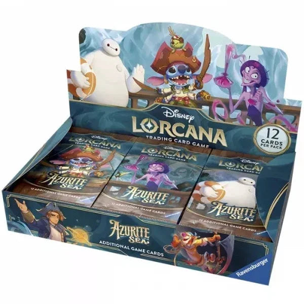 Discover the Lorcana Azurite Sea Booster Pack